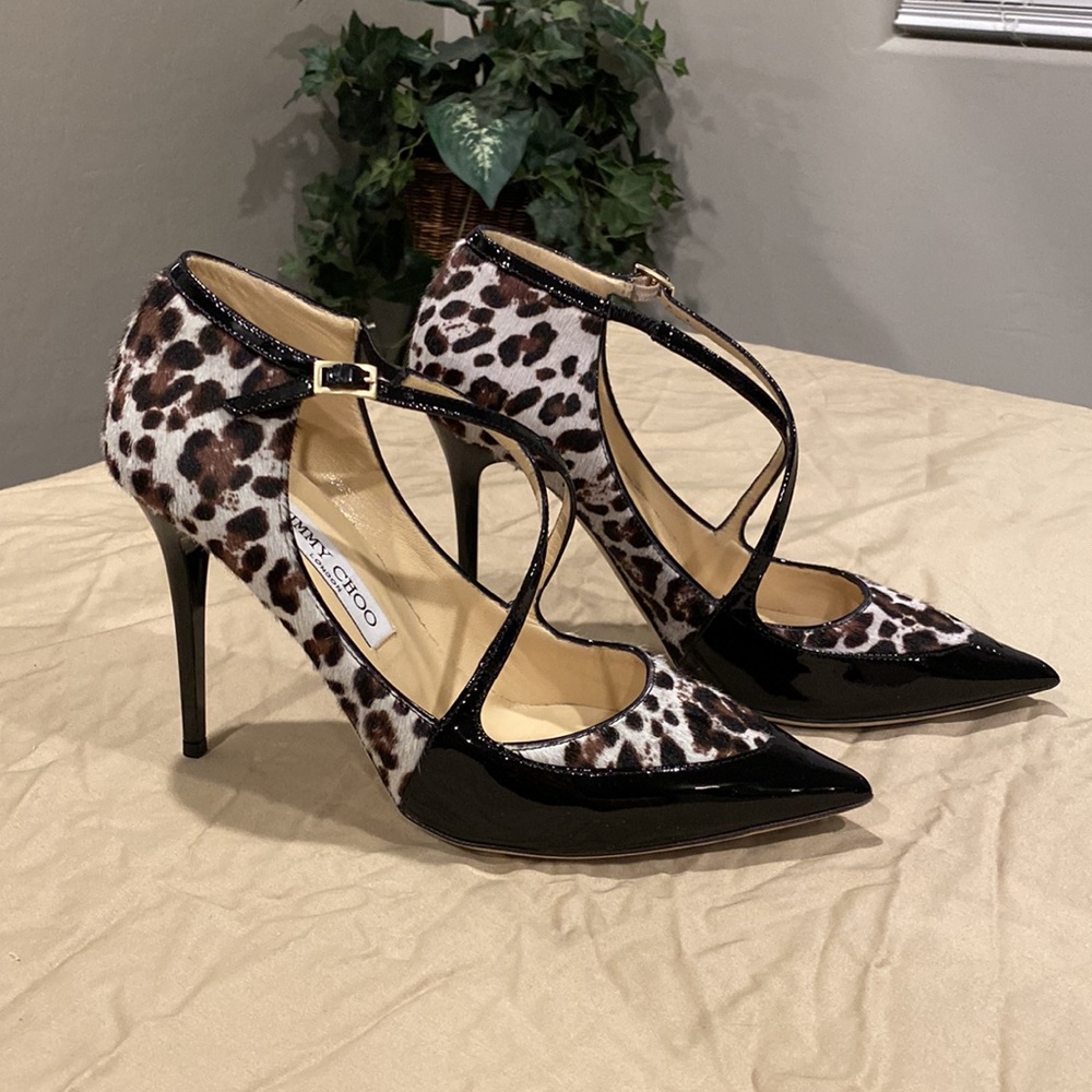 Jimmy Choo Leopard Print Heels